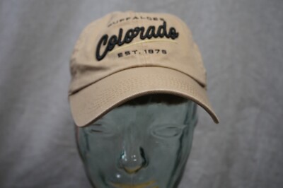 Colorado Buffaloes baseball cap hat strapback with clasp Womans OSFA 47