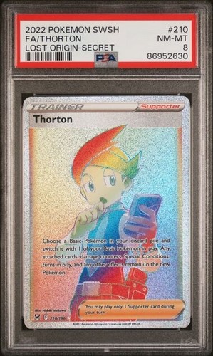 Thorton graded PSA 8 for sale on eBay