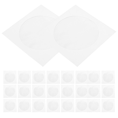 100 Pcs Sacchetto Di Carta DVD CD Custodie Cartacee Busta Portaoggetti in - Photo 10/12