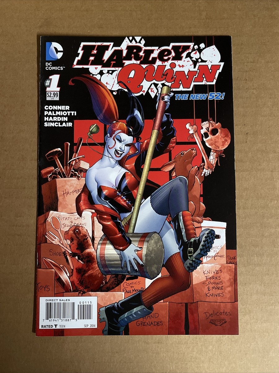 HARLEY QUINN #1 FIFTH PRINT DC COMICS (2014) SUICIDE SQUAD BATMAN