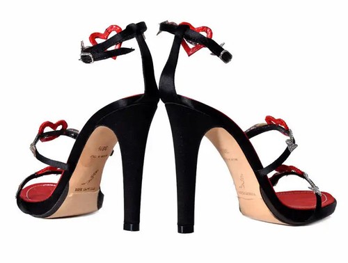 Neu Rene Caovilla Herz und Pfeil kristallverzierte Schuhe 36,5 - 6,5 - Bild 3 von 3