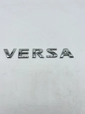 2007-2012 Nissan Versa Emblem Logo Letters Badge Trunk Gate Rear Chrome OEM A-47