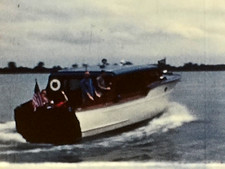 8mm Film 1943 Chris-Craft Boats 1940s Home Movie Detroit River Michigan Boating