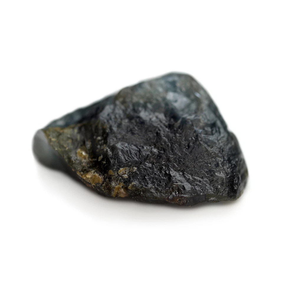 Gorgeous Certified 6.16ct Natural Teal Sapphire Madagascar Rough 14.4x10 mm - Image 3 of 4