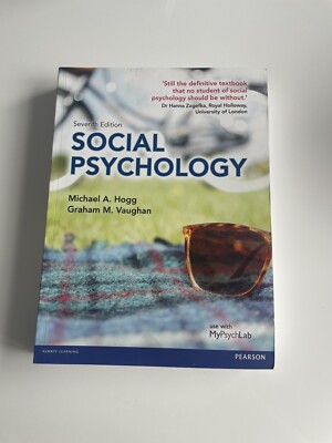Social Psychology with MyPsychLab 7/e by Michael Hogg, Graham Vaughan (Mixed...