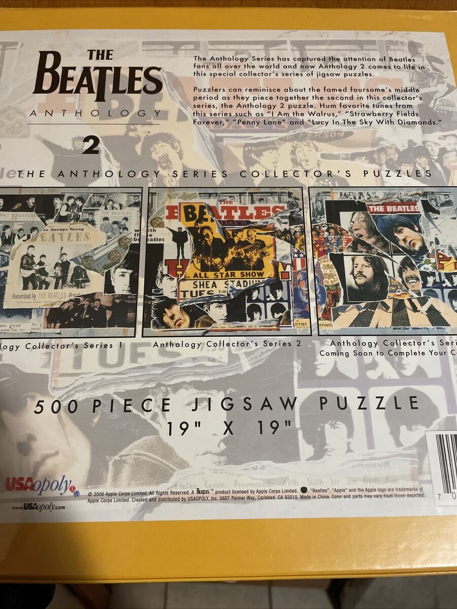 500 Piece USAopoly The Beatles Anthology 2 Collectors Series