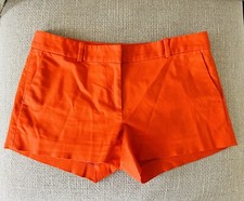 MICHAEL KORS Bright Orange Stretch City Shorts Chino Tailored Fit Mini 2