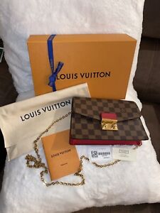 louis vuitton wallet on chain