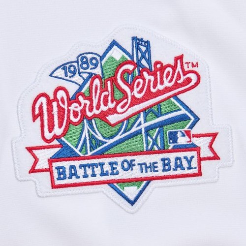 Maglia autentica San Francisco Giants Will Clark #22 Mitchell & Ness bianca 1989 - Foto 5 di 8