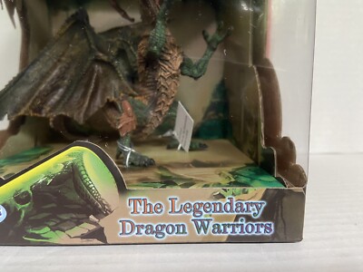 The Legendary Dragon Warriors Red Horned Dragon Monster Toy