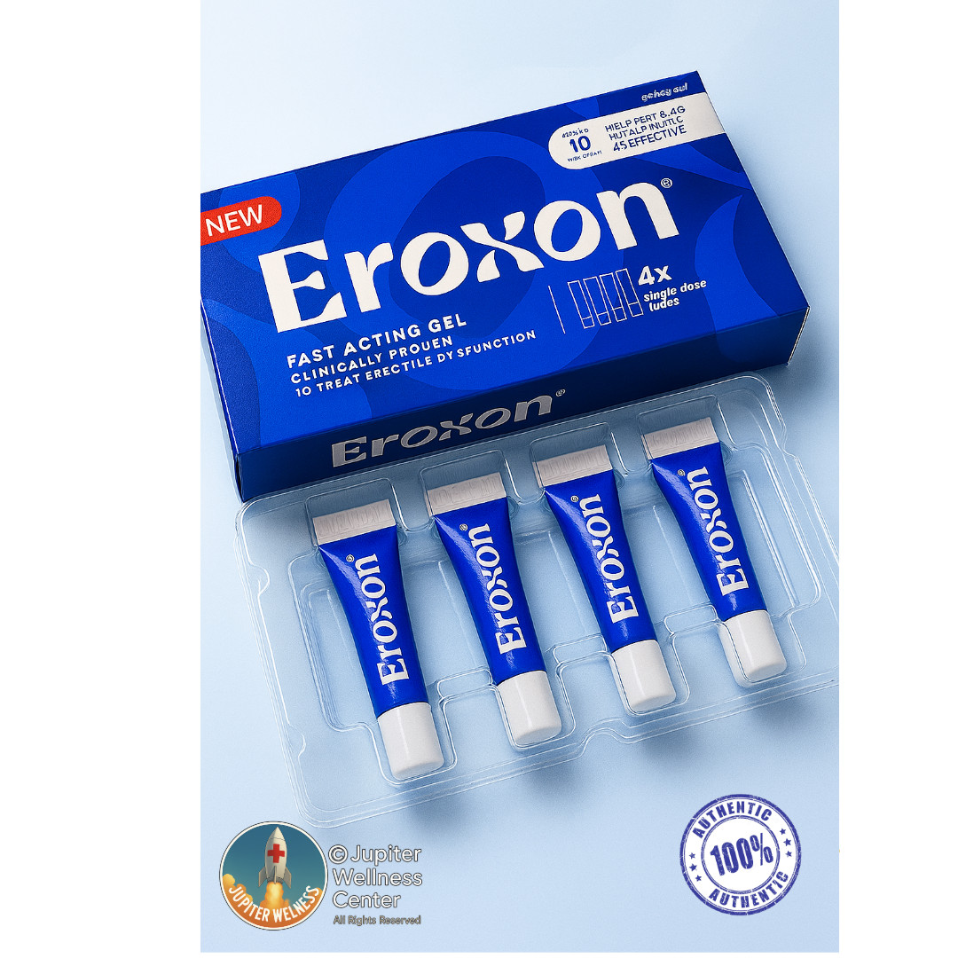 Eroxon Fast Acting Gel 4 Tubes Erectile Dysfunction ED Treatment  – Ships ASAP