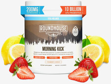 By Chuck Norris Morning Kick, Greens Superfood Powder Supplement with Ashwaganda