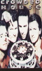 Crowded House Chocolate Cake cassette UK Capitol 1991 cassette single in card