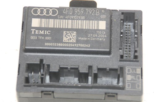 Karosseriesteuergerät Audi A6 C6 4F0959792B Türsteuergerät vorn links 11-2004