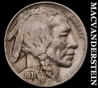 1931-S Buffalo Nickel- Extra Fine Semi Key Better Date No Reserve #i9796