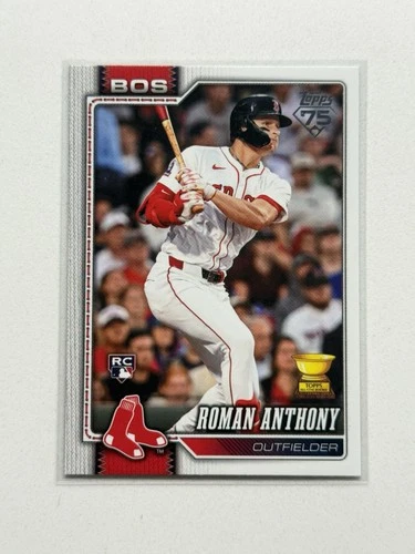 2026 Topps Series 1 - Roman Anthony #189 Rookie Base Card - Boston Red Sox (RC)
