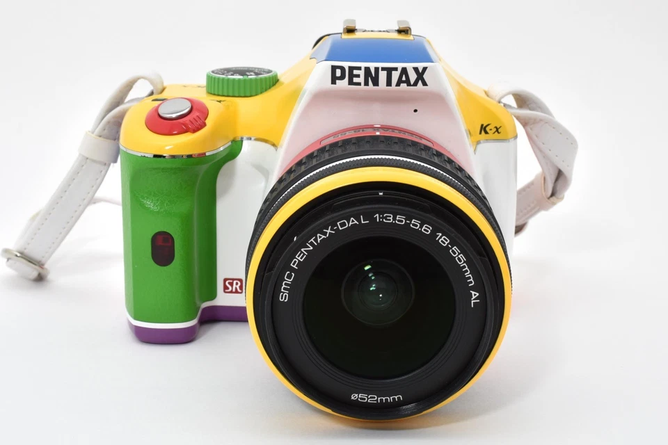 Pentax K-x Tower Records Regenbogen 12.4MP W/18-55mm Objektiv [Mint] Aus Japan - Bild 4 von 4