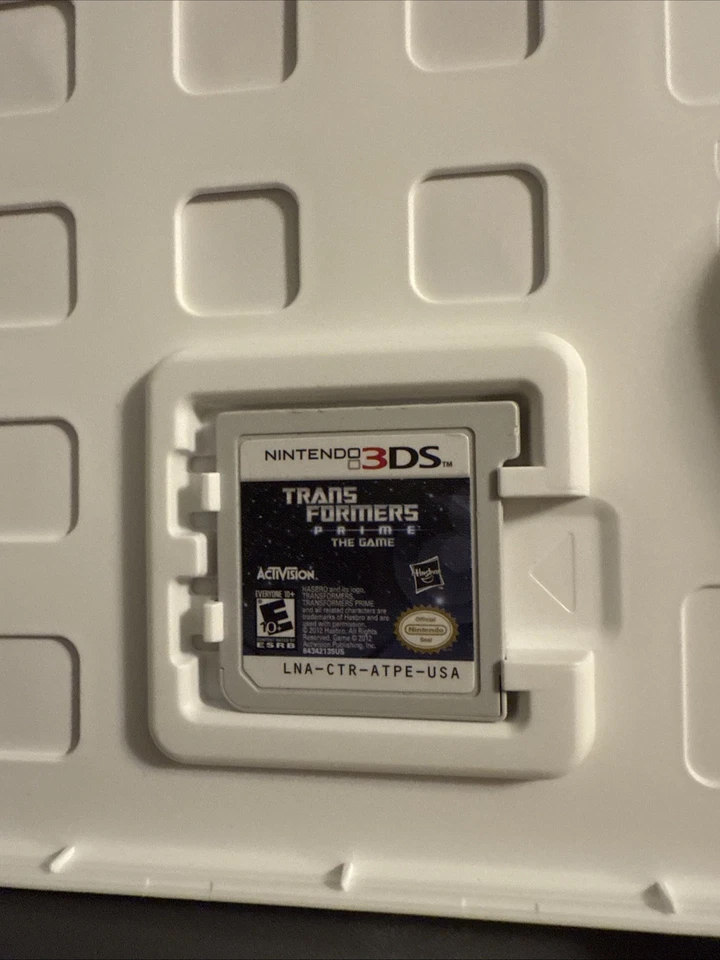 Transformers Prime: The Game (Nintendo 3DS, 2012) CIB Complete - Image 4 of 4