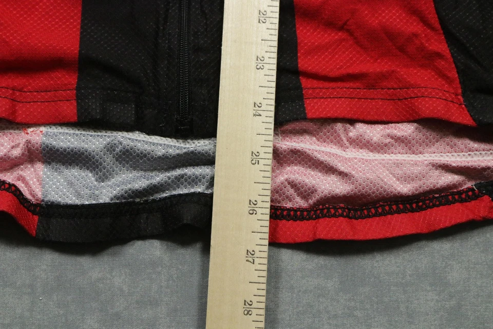 Camiseta deportiva de ciclismo Louis Garneau LG Team Race Series para hombre mediana roja negra bicicleta Foto 4 de 4