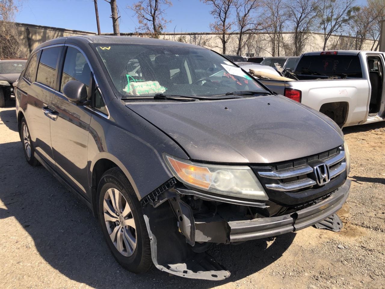 Driver Left Front Knee Fits 14-17 ODYSSEY 932638