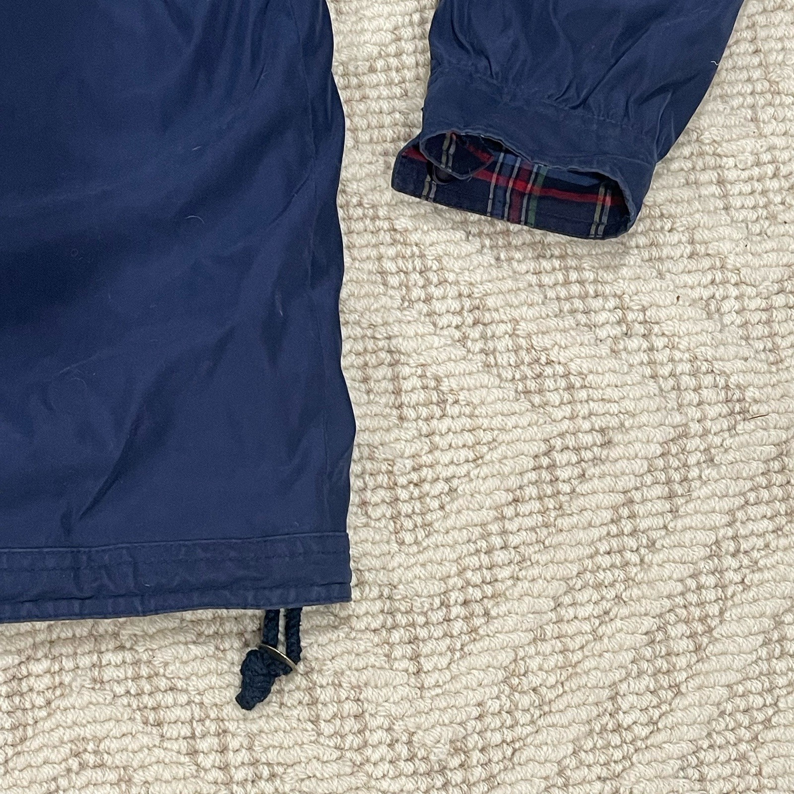 Talbots Reversible Jacket Blue/ Plaid - image 6