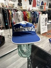 Vintage 80s 90s NFL Seattle Seahawks Painters Cap Hat One Size USA Made