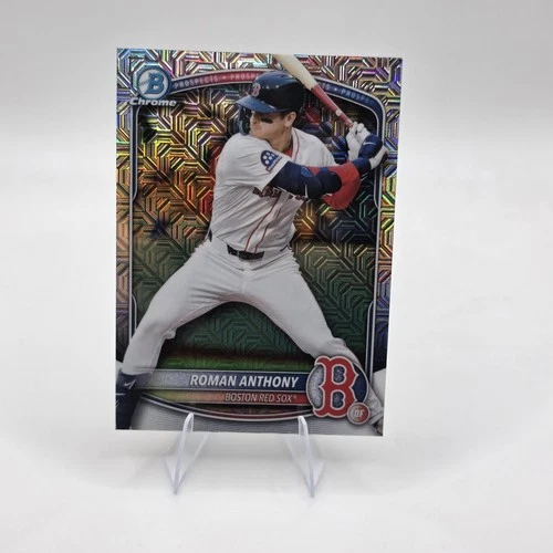 2025 Bowman Chrome Roman Anthony Mojo #BCP-167 Boston Red Sox