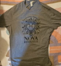Nova Motorcycles Repair & Sales T-SHIRT SEE MEASUREMENTS Large