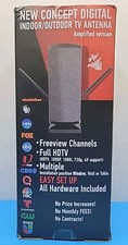 Must Have New Concept Digital Indoor/Outdoor TV Antenna Amplified Version