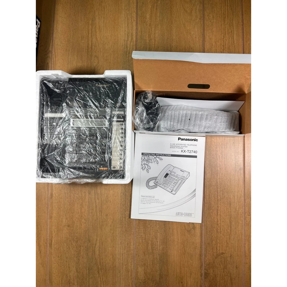 Nuevo sin etiquetas Panasonic KX-T2740 Easa Teléfono 2 Líneas Sistema Telefónico Integrado Lógica Automática Foto 4 de 4