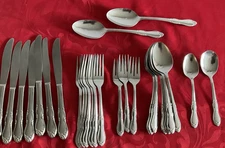 Oneida stainless Homestead mixed lot of 30 pieces