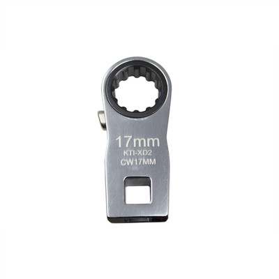 K Tool International Ratcheting Crowfoot Wrench 17mm 3/8 Inch Drive