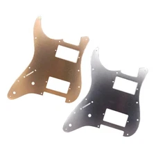 Aluminum Alloy HH Guitar Pickguard Anti-Scratch Plate for ST