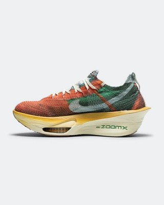 Große 45   Nike ZoomX AlphaFly 3 Multi-Color Starfish Aloe Verde Clear (Herren)