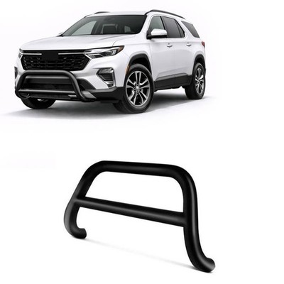 Black Horse A Bar Push Bar No skid plate Black fit 2018-2023 Chevrolet Traverse