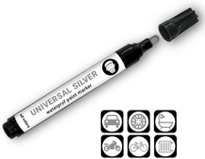 Pennarello Universale Con Punta Da 3 Mm, Compatibile Con Metallo, Pietra, Cerami