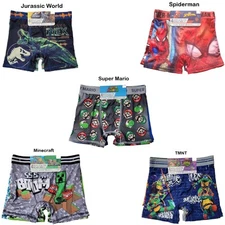 Character Boys 4-Pack Moisture Wicking Comfortable Boxer Brief