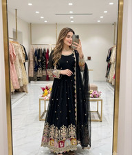 INDIAN SUIT WEDDING SALWAR KAMEEZ PARTY WEAR NEW GOWN BOLLYWOOD PAKISTANI DRESS