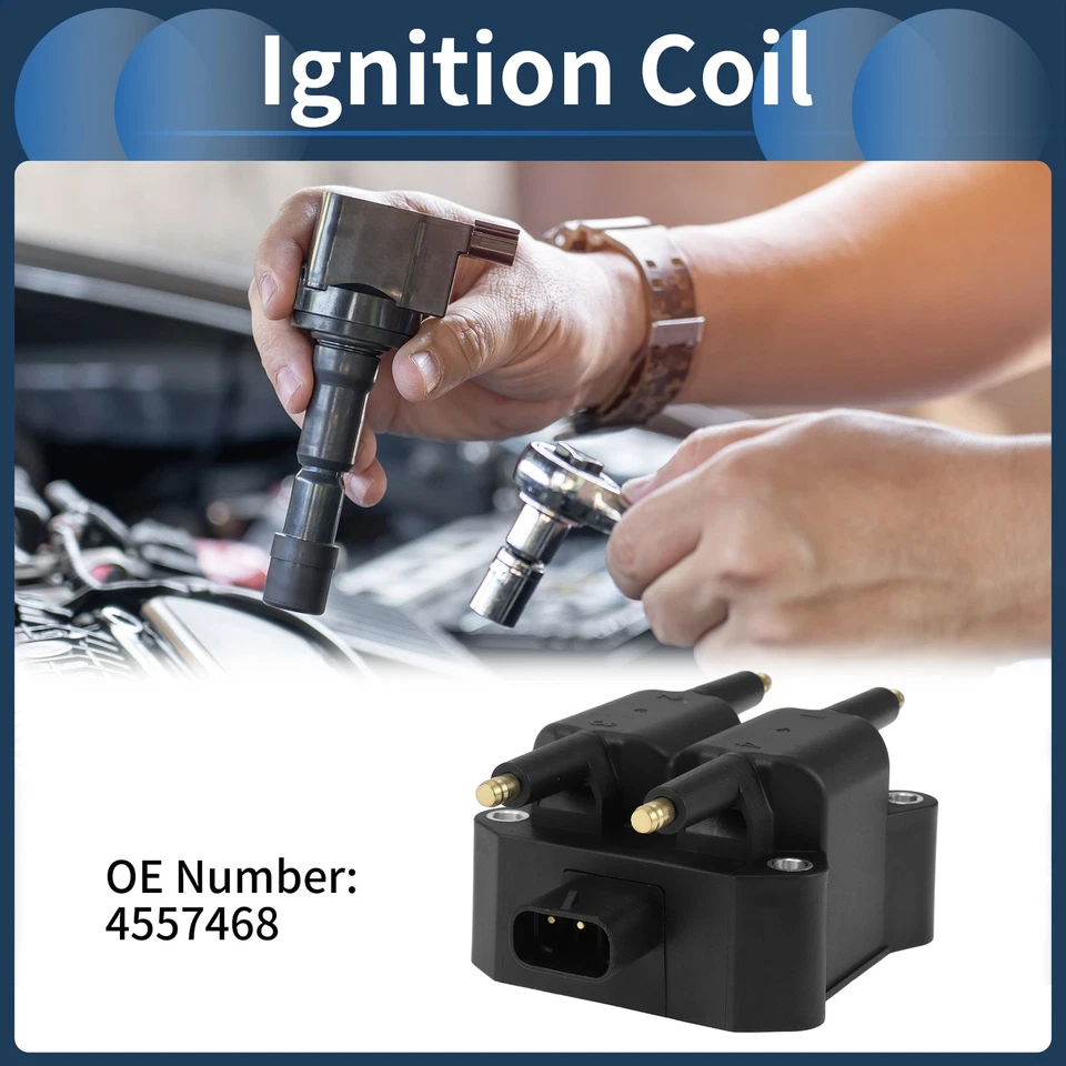 Paquete de bobina de encendido n.º 4557468 para Chrysler Cirrus L4 2,4 L 95-96 Foto 2 de 4