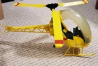 GI Joe Adventure Team Vintage 1970s Yellow Helicopter Vehicle For Parts/Repair