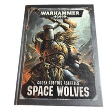 Warhammer 40k 8th Edition Codex Adeptus Astartes Space Wolves Hardcover Book