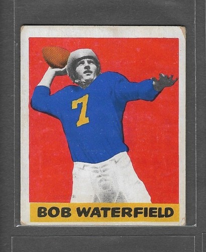 Bob Waterfield #26 1948 Leaf card