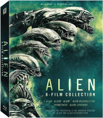 Alien - Alien: 6-Film Collection [New Blu-ray] Boxed Set, Digitally Mastered In