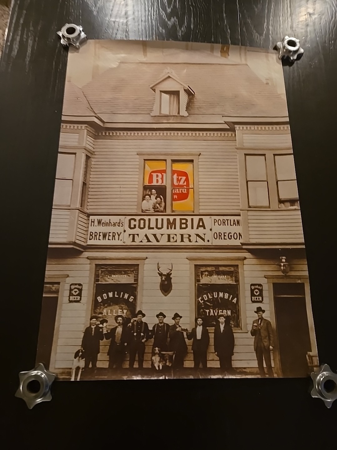 Blitz Weinhart Columbia Tavern Poster  20.5×30 Inches