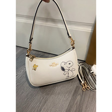 coach CBJ76 handbags Women's handbag crossbody bag white Snoopy #CCBJ76 from usa