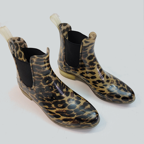 J.CREW Womens Leopard Print Chelsea 