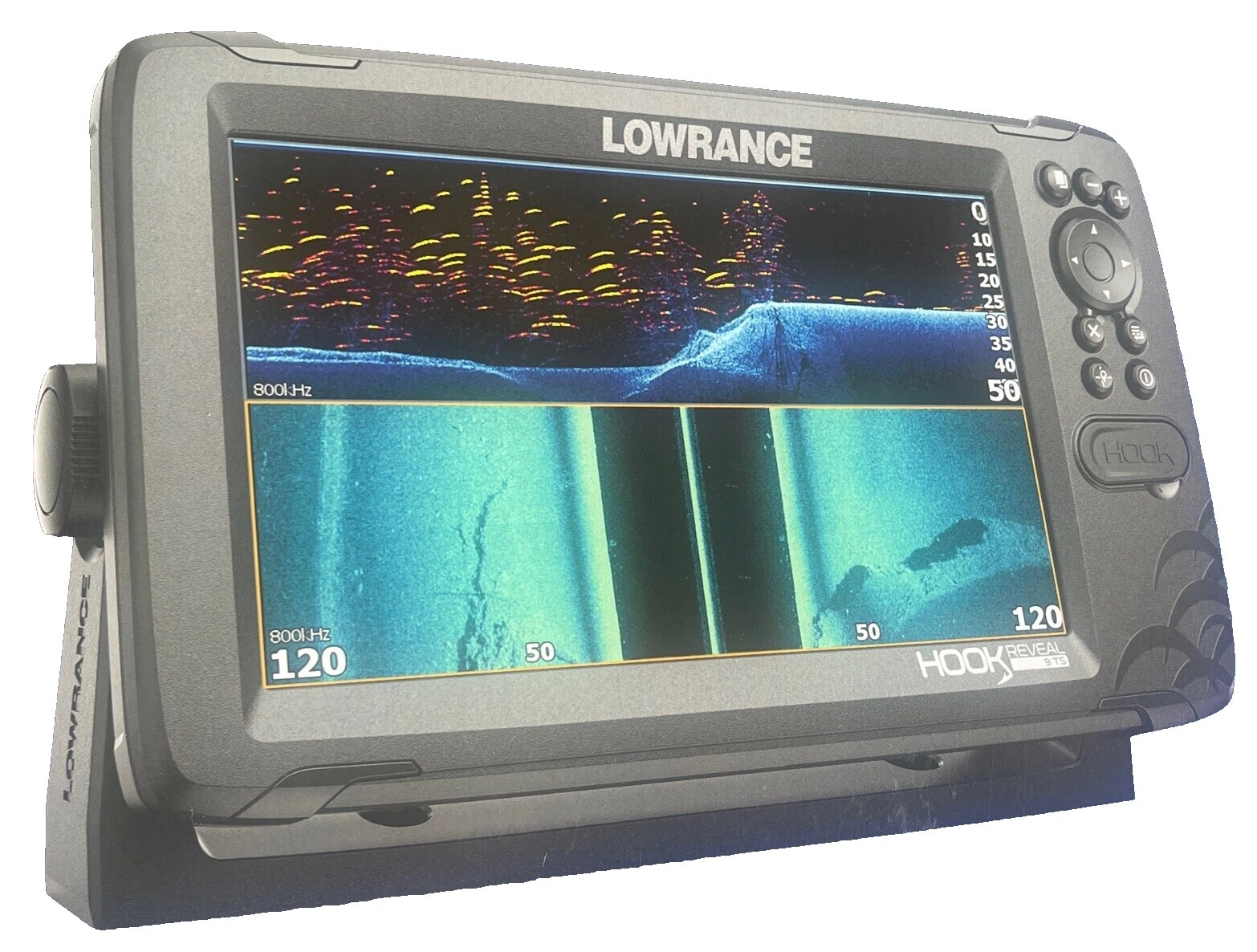 Lowrance 探鱼仪,距离指示器