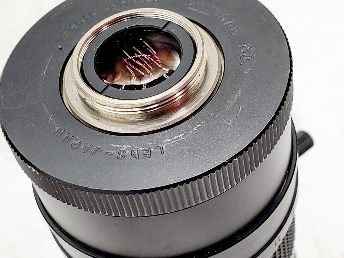 Fujinon H6X12.5R C-mount Zoom Lens, 12.5-75mm f/1.2, Manual Fujinon H6X12.5R C-mount Zoom Lens, 12.5-75mm f/1.2, Manual