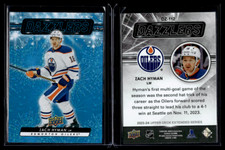 2023-24 Upper Deck Extended Series Blue Dazzlers #DZ-112 Zach Hyman