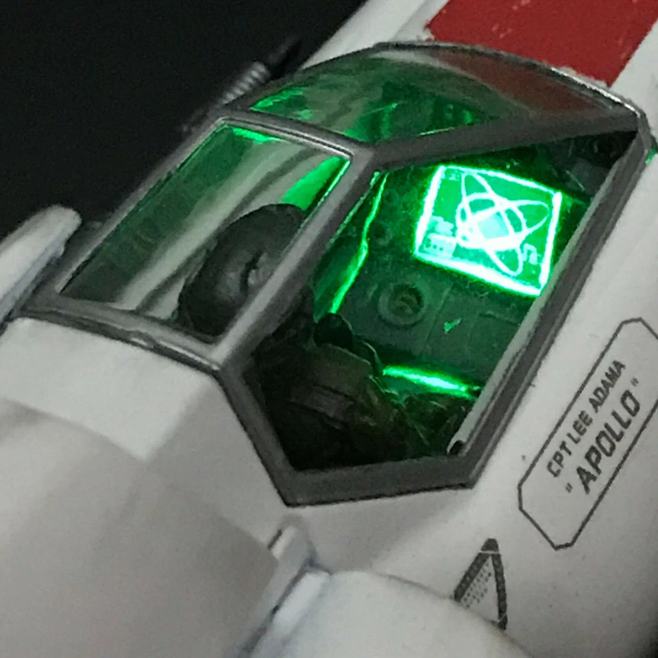 *LIGHTING KIT ONLY* for Moebius 1/32 Battlestar Galactica Colonial Viper  - Image 3 of 4